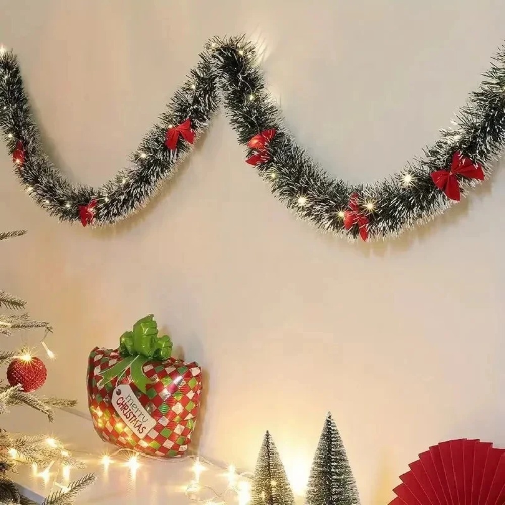 Led Fairy String Lights - Guirnalda de oropel navideño, guirnalda navideña