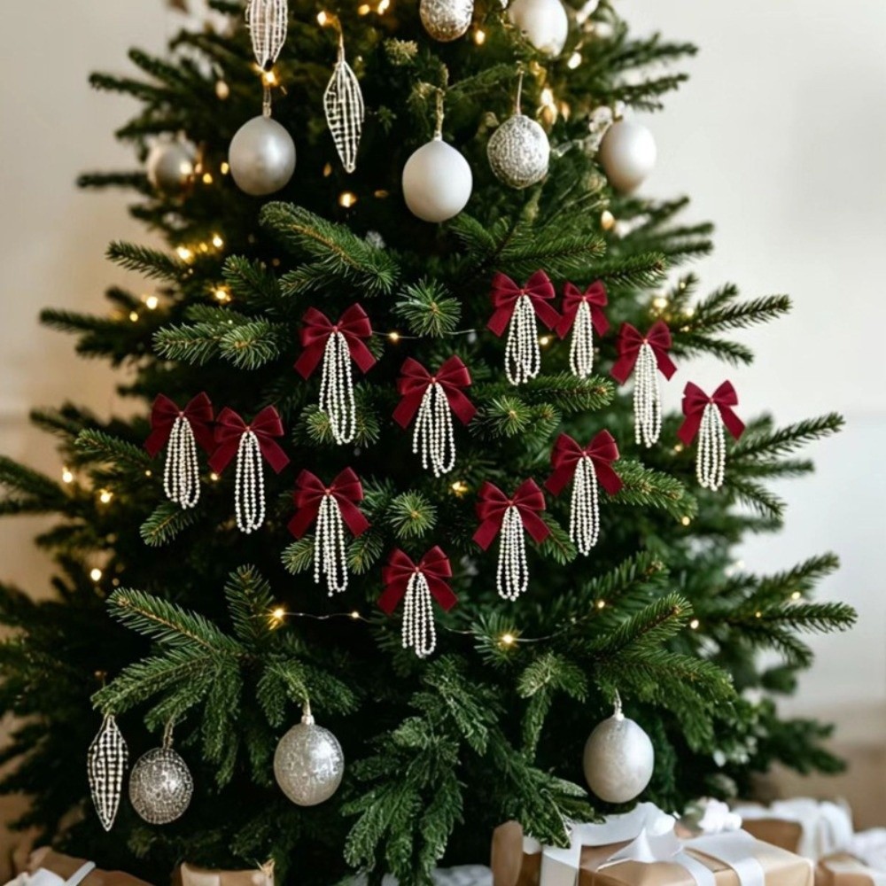 Gift Box Wrap Set - Juego de 12 Lazos para Árbol