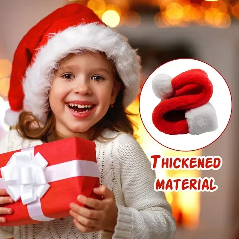 Gorro de Navidad de felpa para - Santa Hat Plush reseña y precio