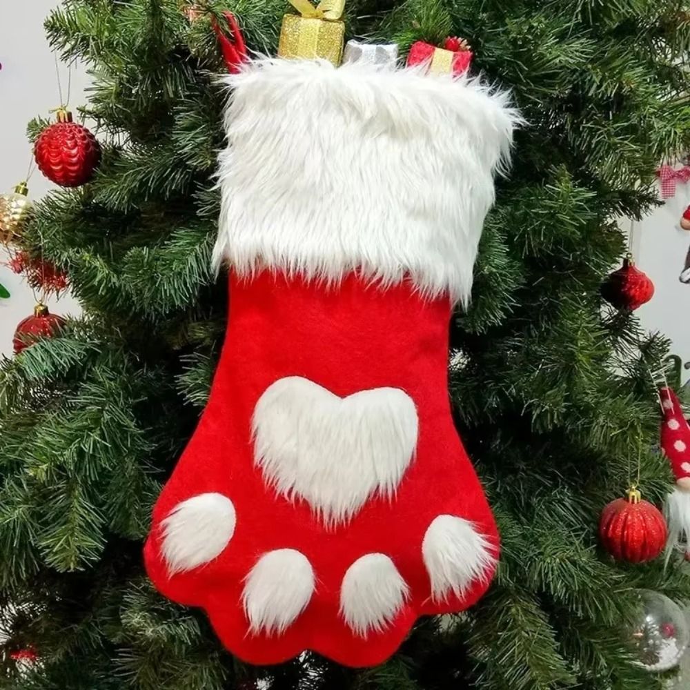 1/3/5/10PCS Bonita Bolsa de Re - Christmas Stocking Hanging reseña y precio