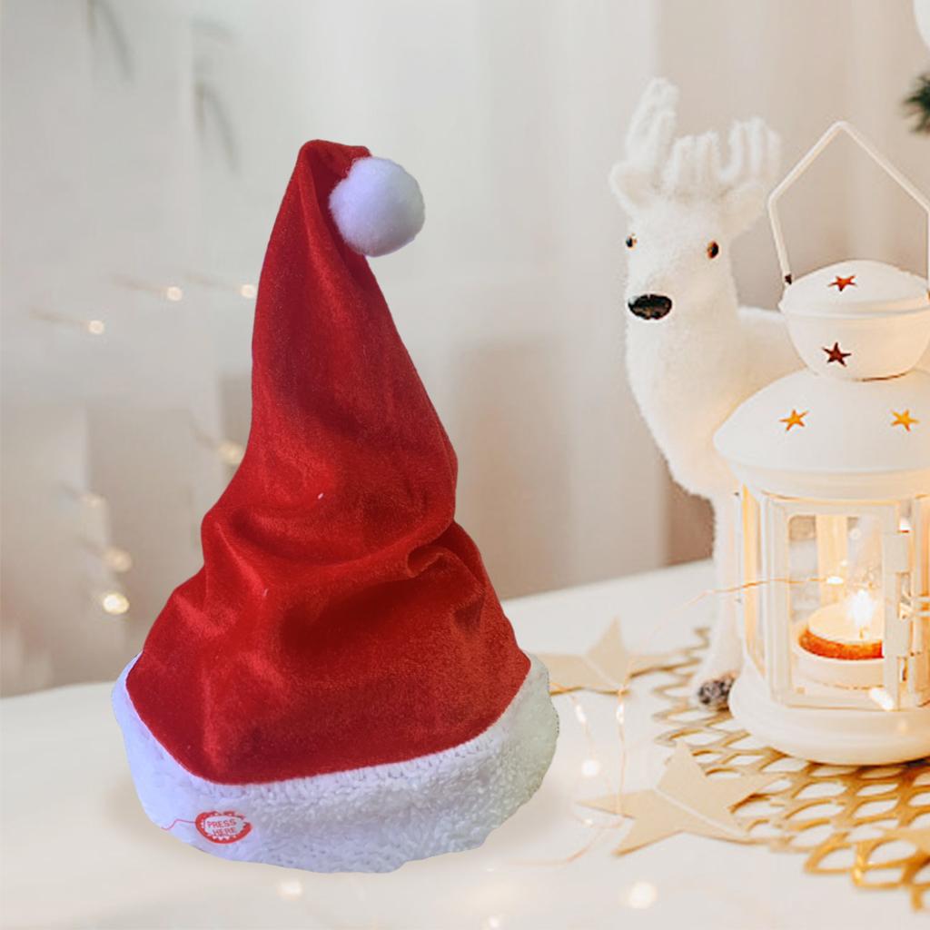 Sombreros de Papá Noel para ca - Santa Hat Plush reseña y precio