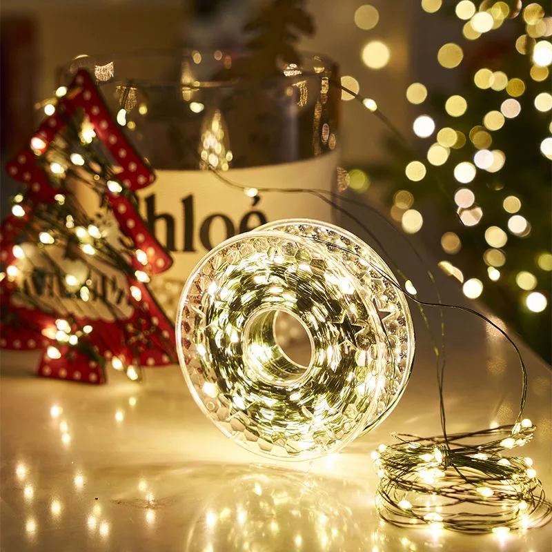 Guirnalda de luces LED de alam - Led Fairy String Lights reseña y precio