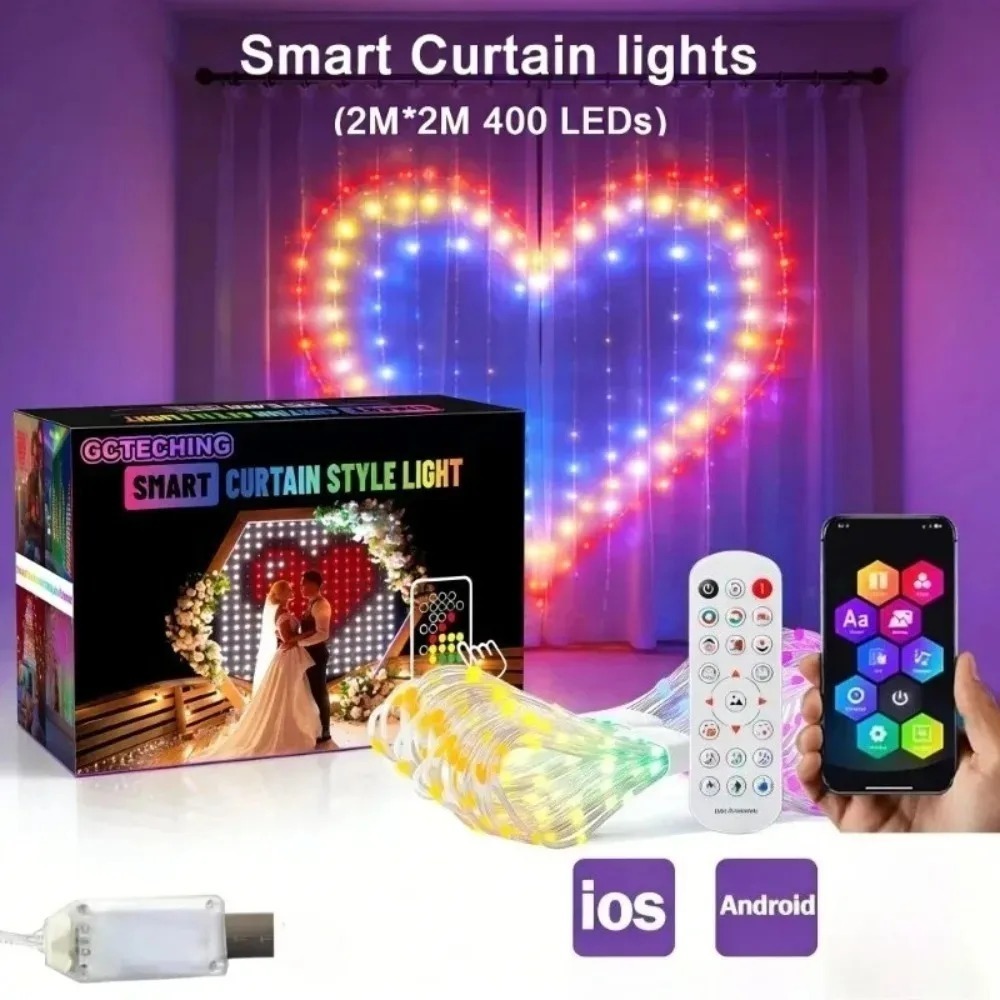 Luces LED RGB Inteligentes par - Led Fairy String Lights reseña y precio