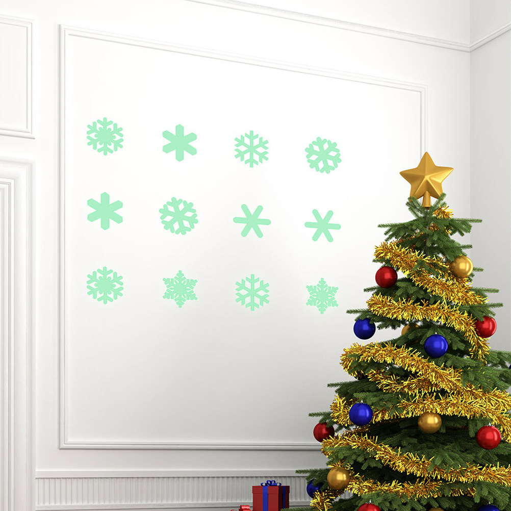 1 Juego de Adhesivos Luminosos - Snowflake Window Decal reseña y precio