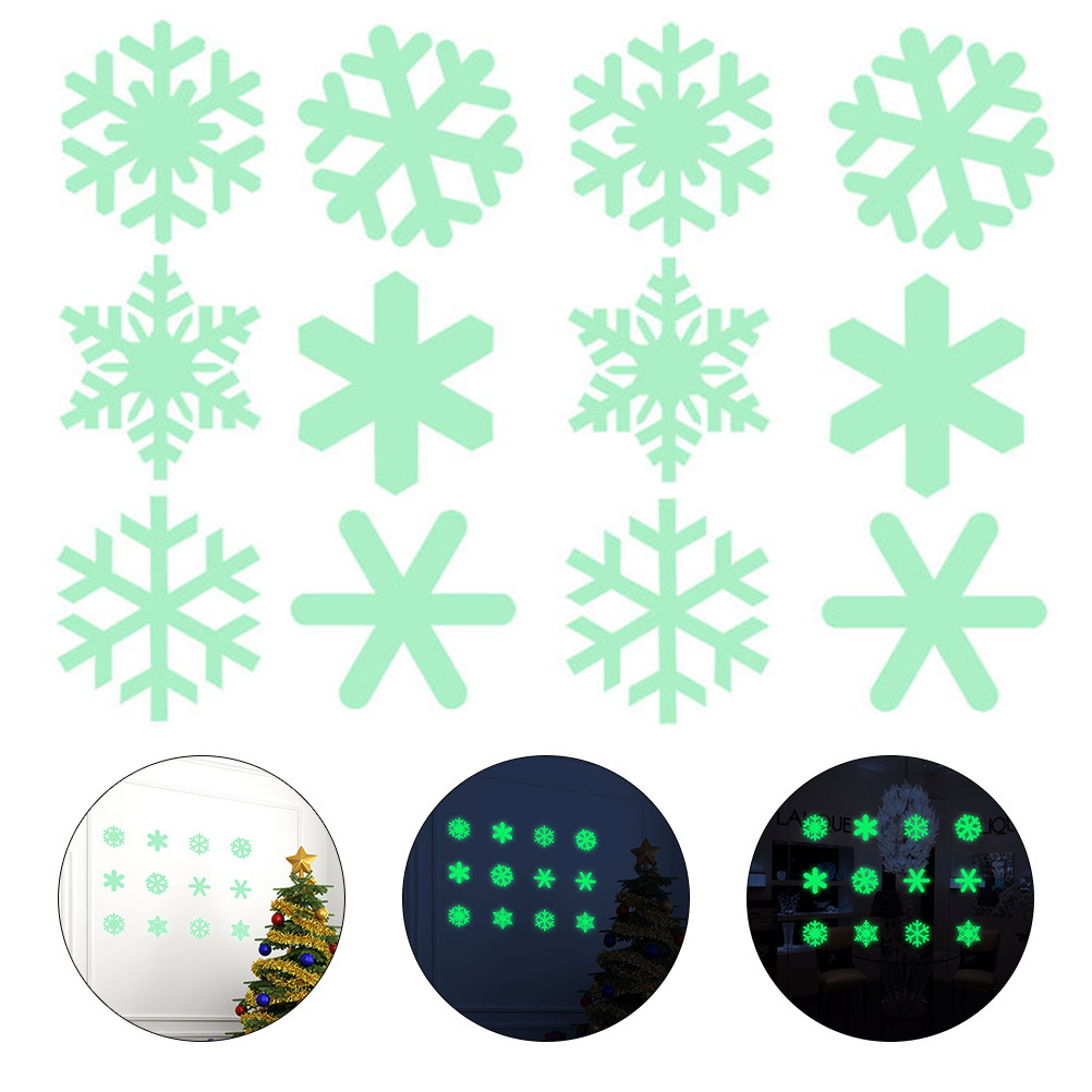 1 Juego de Adhesivos Luminosos - Snowflake Window Decal reseña y precio