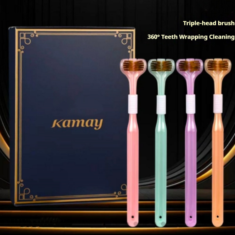 Juego de 4 cepillos de dientes - Gift Box Wrap Set reseña y precio