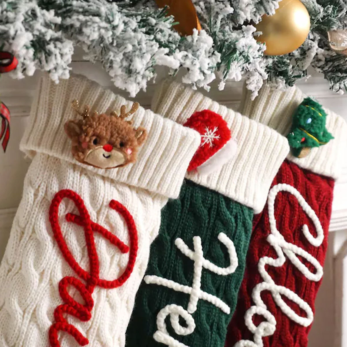 1 pieza de calcetín decorativo - Christmas Stocking Hanging reseña y precio